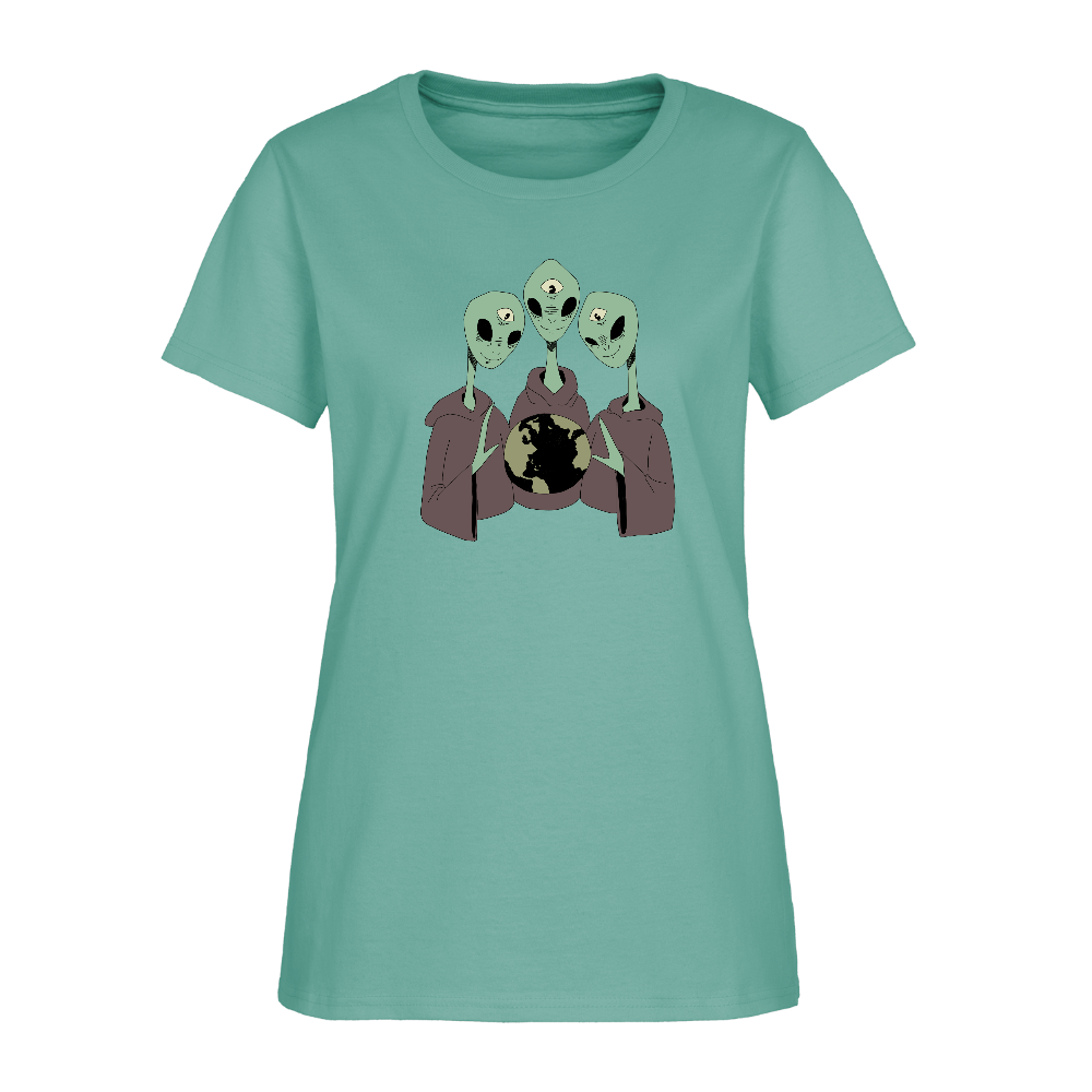 Alien Overlords Women's T-Shirt - aquatic