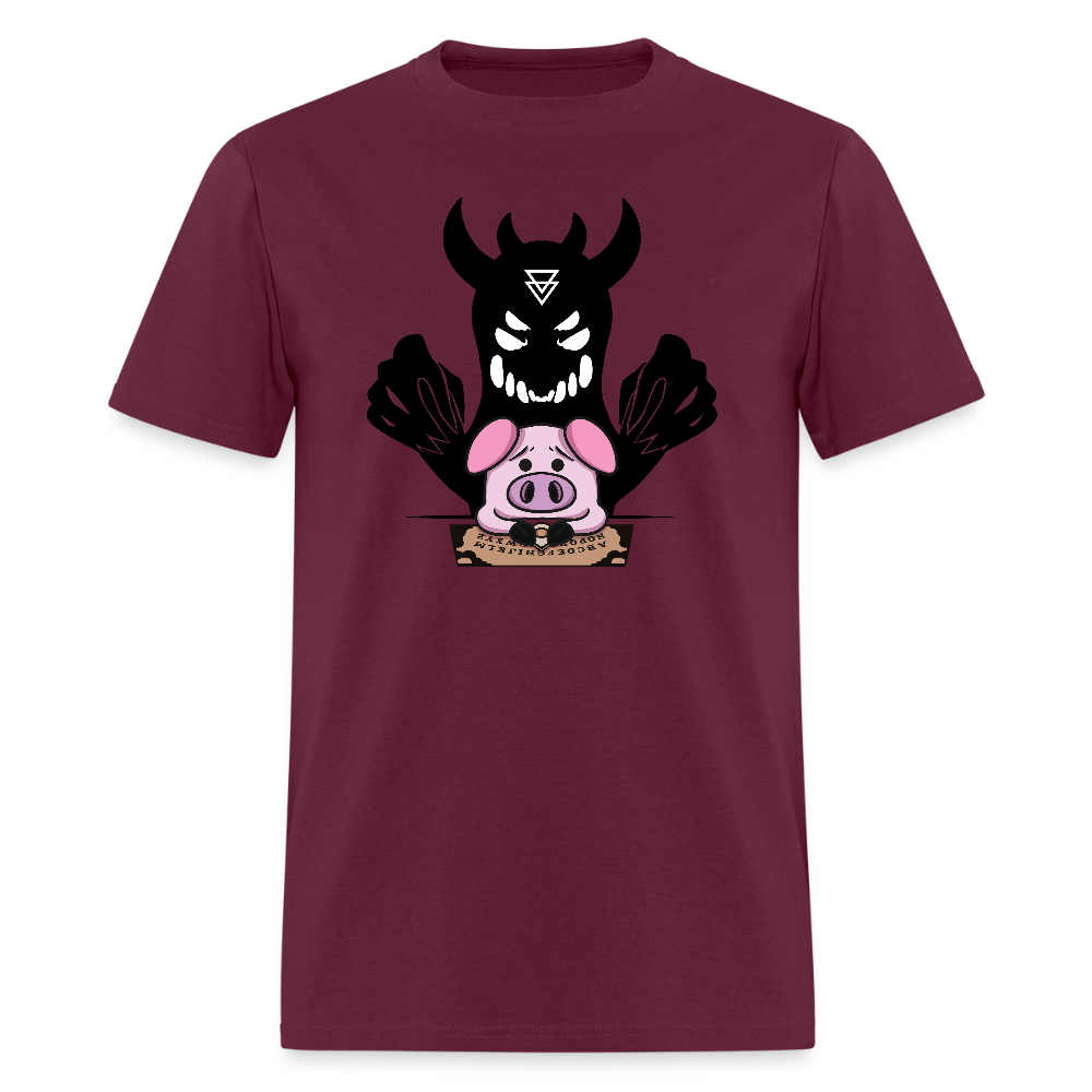 Ouija Time Men's T-Shirt - burgundy