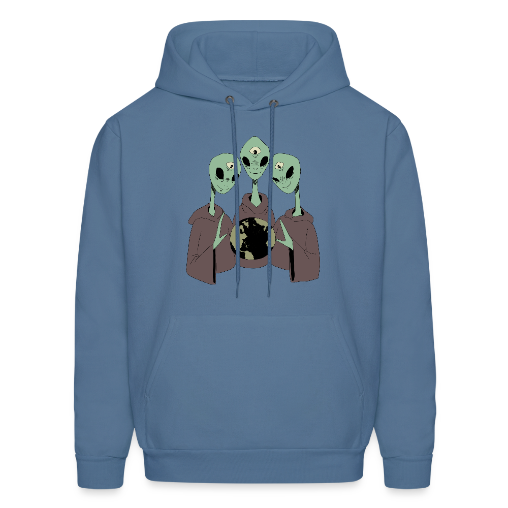 Alien Overlords Men's Hoodie - denim blue