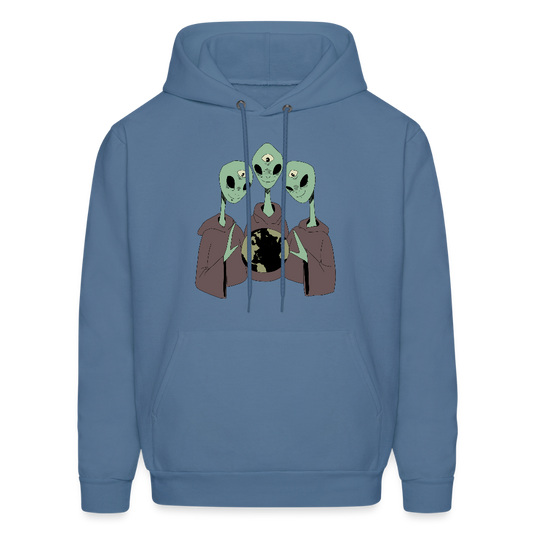 Alien Overlords Men's Hoodie - denim blue
