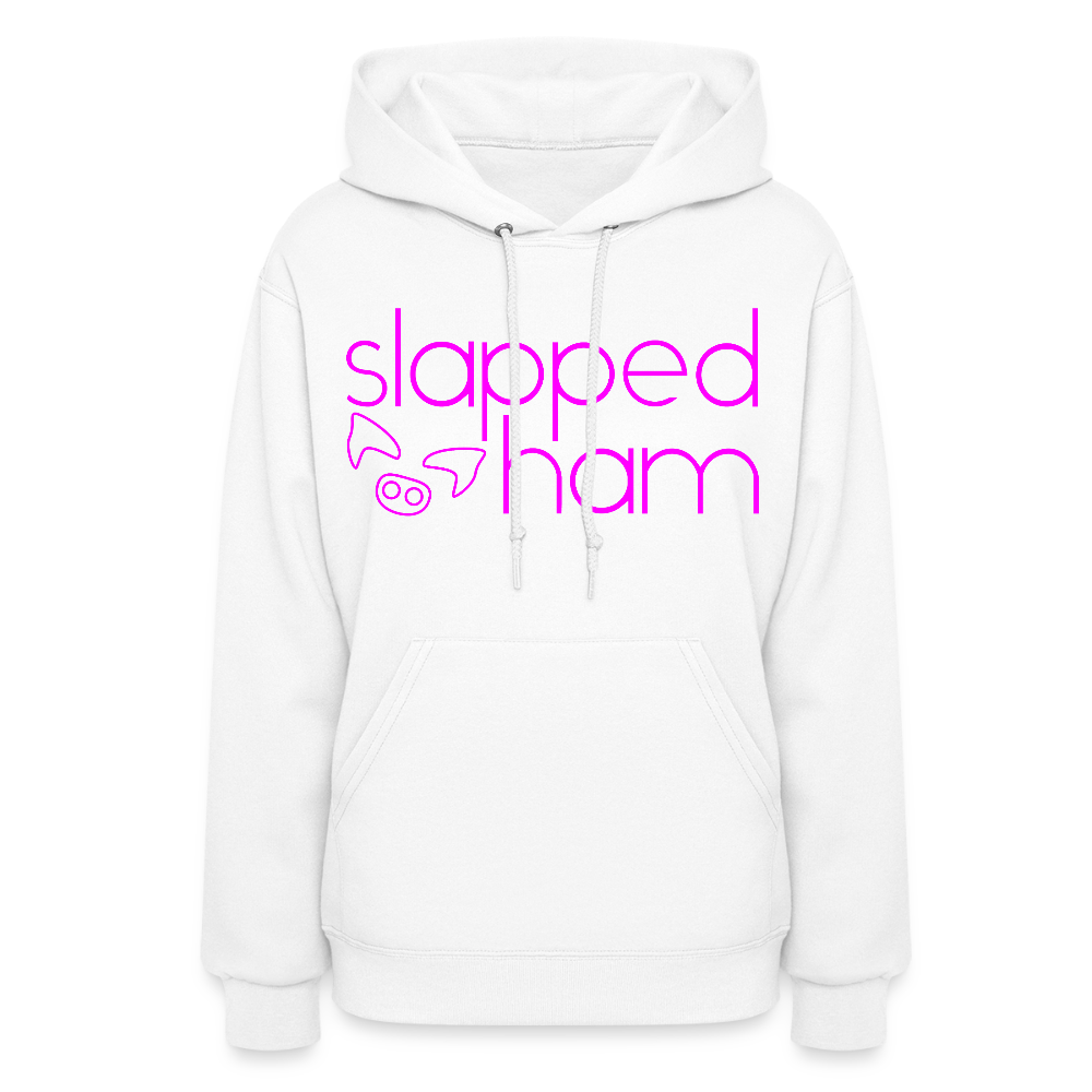 Slapped Ham Women's Hoodie - white