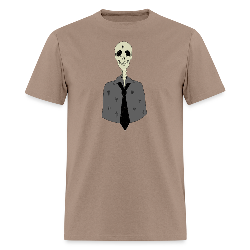 The Skeleton Men's T-Shirt - brown savana