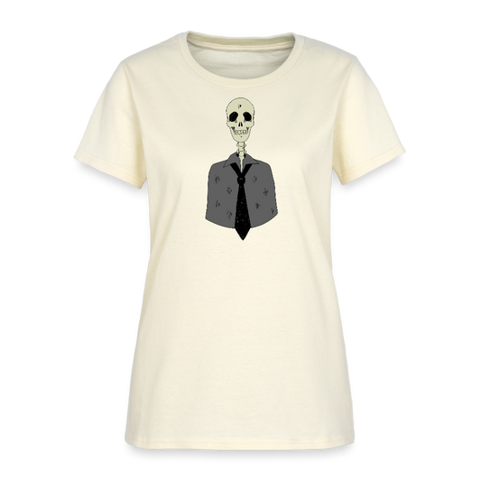 The Skeleton Women's T-Shirt - off white