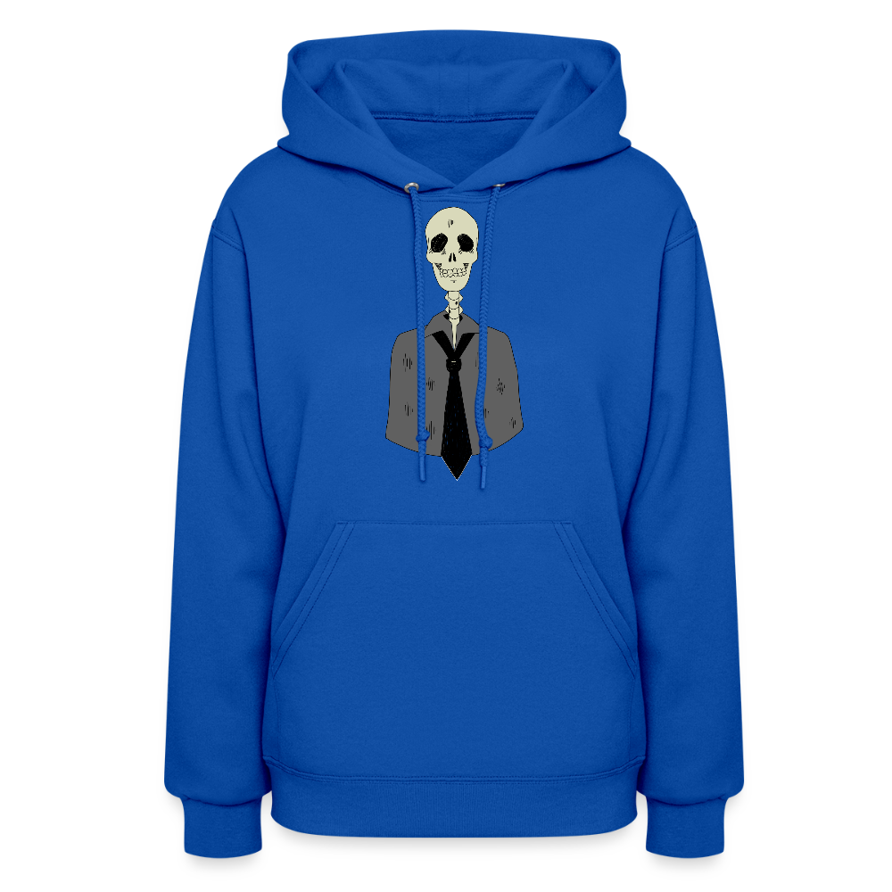 The Skeleton Women's Hoodie - royal blue