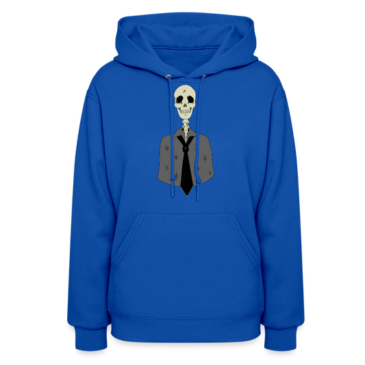 The Skeleton Women's Hoodie - royal blue