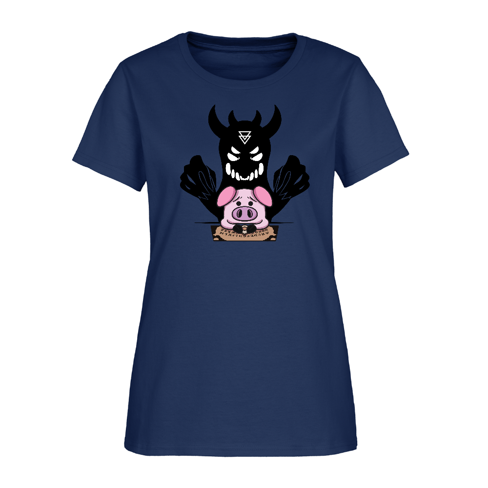 Ouija Time Women's T-Shirt - blue dusk