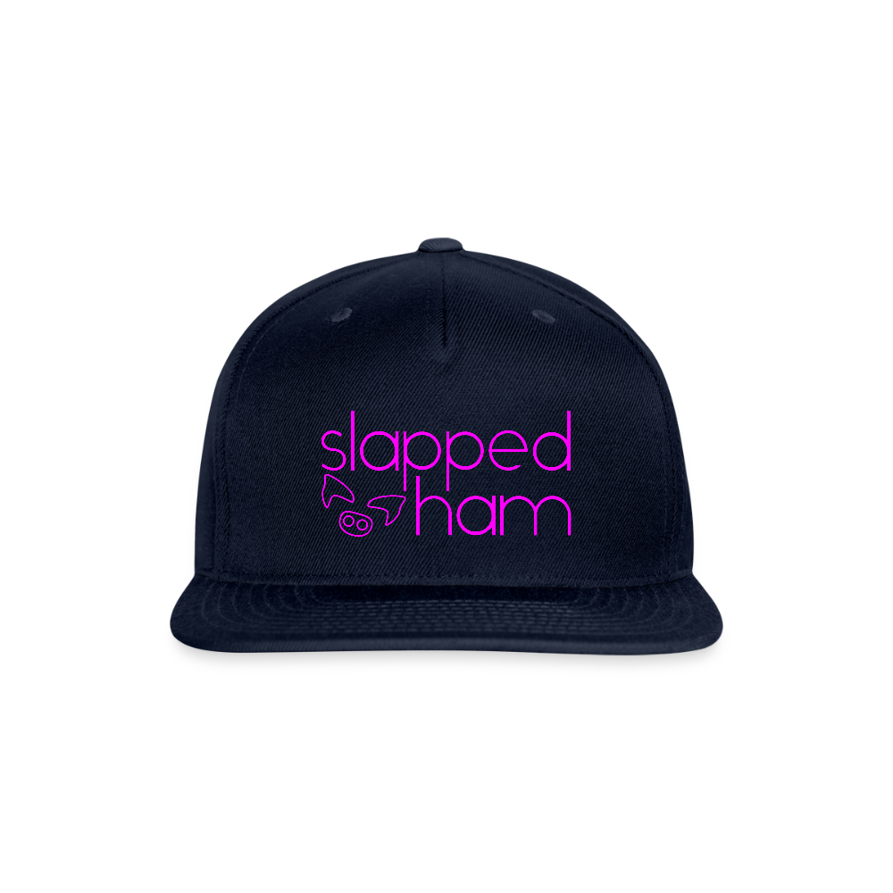 Limited Edition - Slapped Ham Snapback Baseball Cap - navy