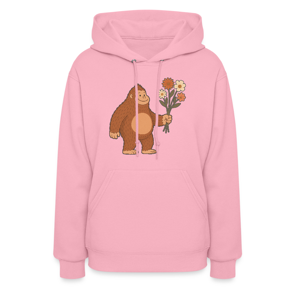 Bigfoot’s Bouquet Women's Hoodie - classic pink