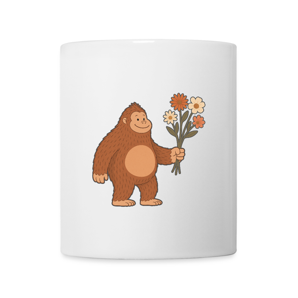 Bigfoot's Bouquet Coffee/Tea Mug - white