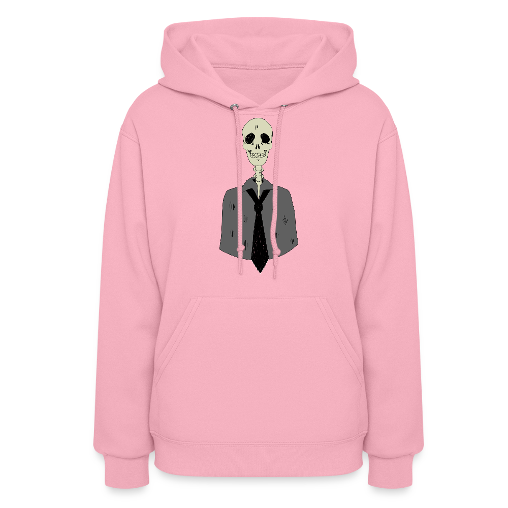 The Skeleton Women's Hoodie - classic pink