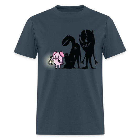 The Darkness Men's T-Shirt -  blue dusk