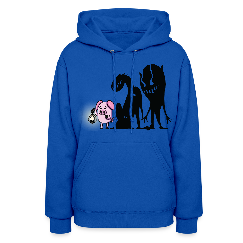 The Darkness Women's Hoodie - royal blue
