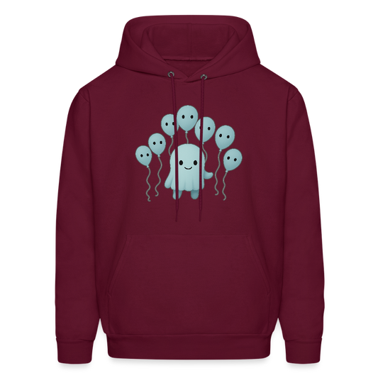 The Good Ghost Men's Hoodie - burgundy