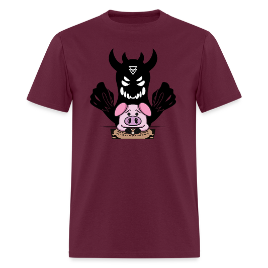 Ouija Time Men's T-Shirt - burgundy