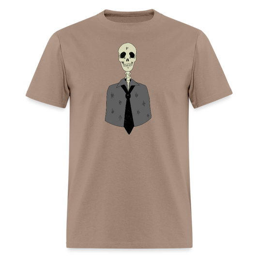 The Skeleton Men's T-Shirt - brown savana