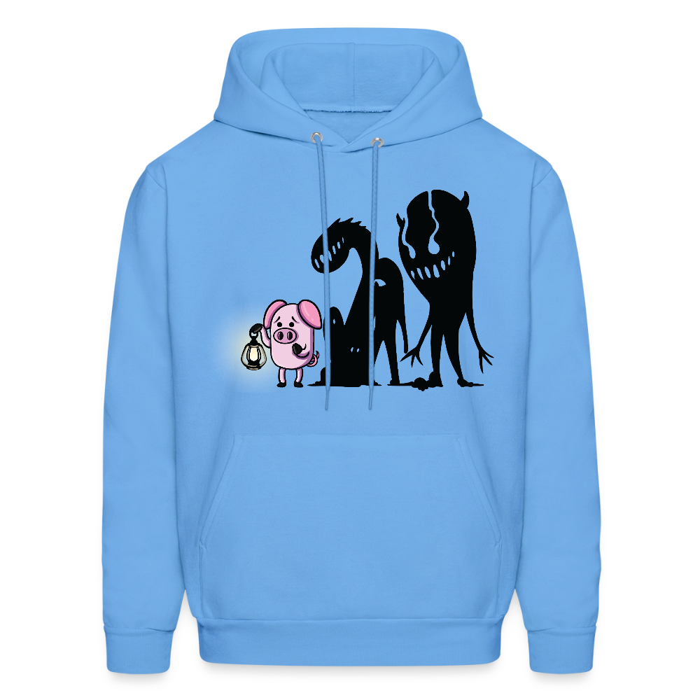 The Darkness Men's Hoodie - carolina blue