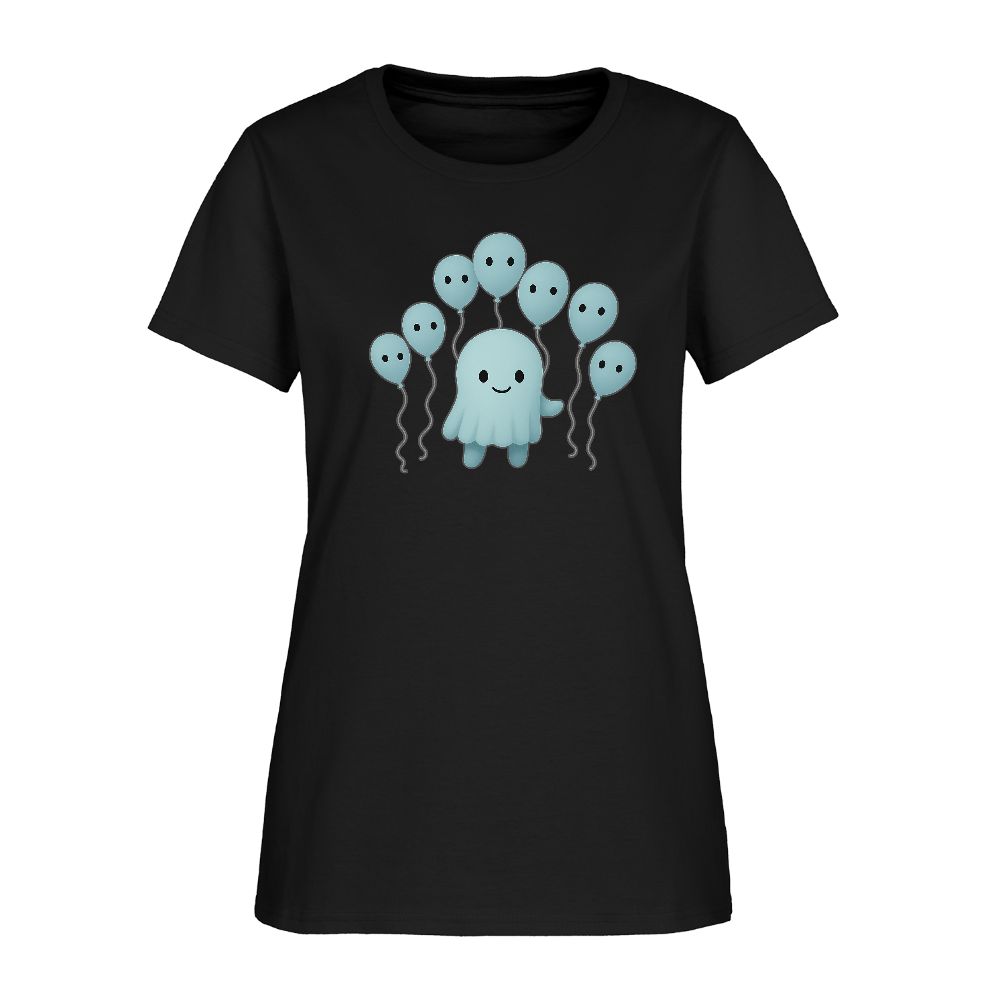 The Good Ghost Women's T Shirt - black