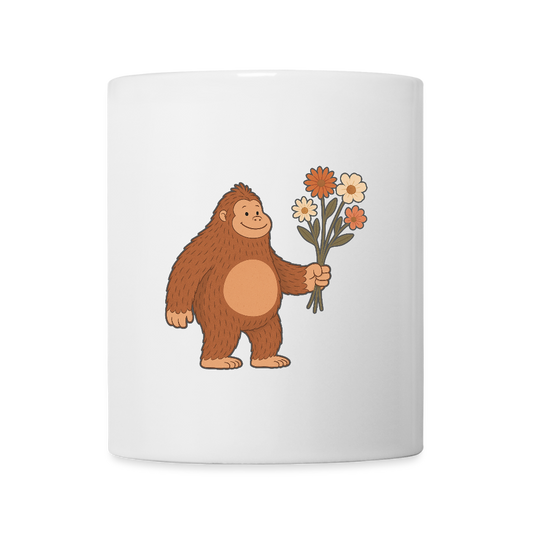 Bigfoot's Bouquet Coffee/Tea Mug - white