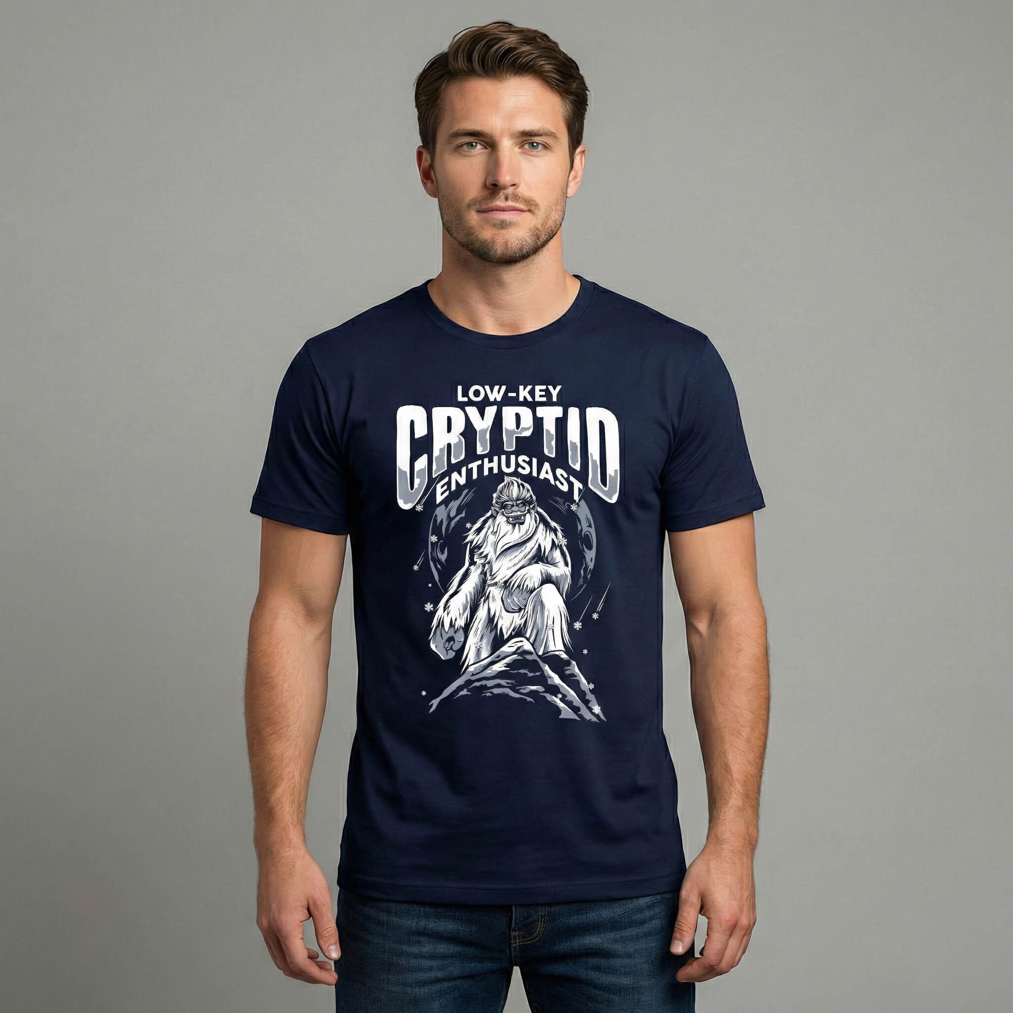Low-Key Cryptid Enthusiast Men's T-Shirt – Slapped Ham Store
