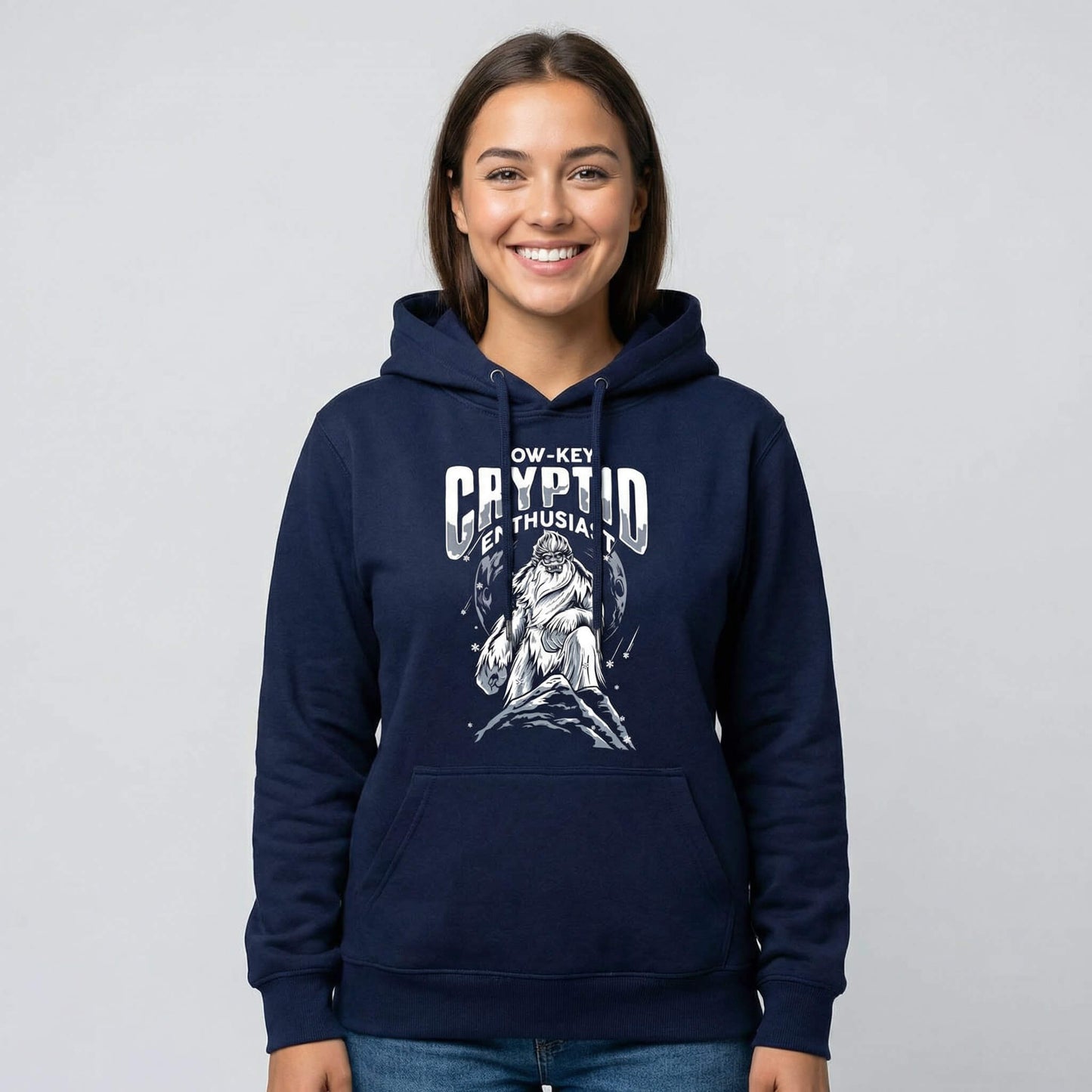 Low-Key Cryptid Enthusiast Women's Hoodie