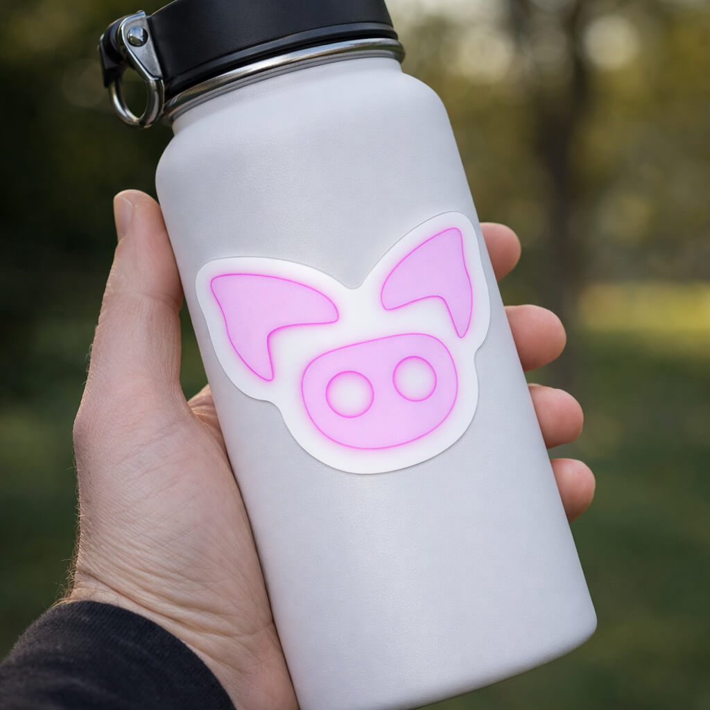 Slapped Ham Icon Sticker