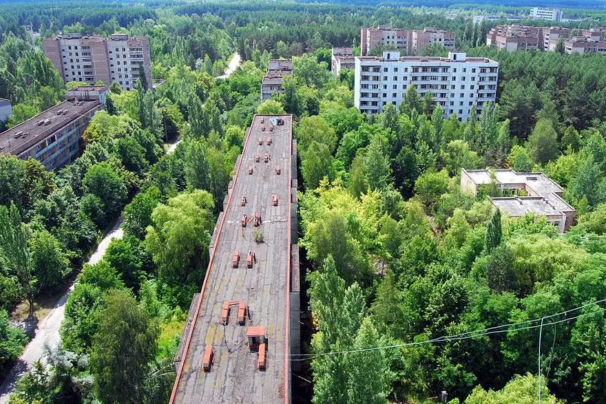 Pripyat is truly an eerie abandoned place.