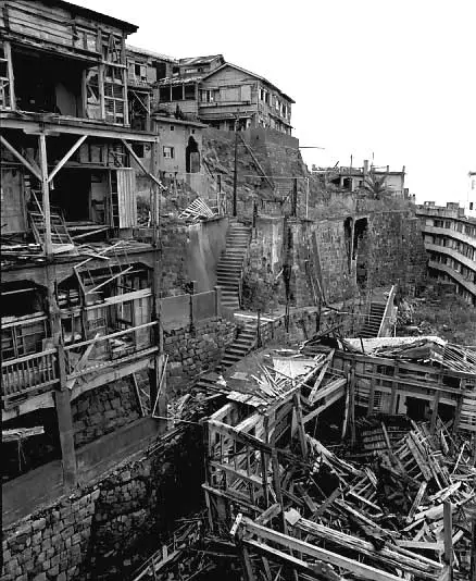 Hashima Island is truly an eerie abandoned place.