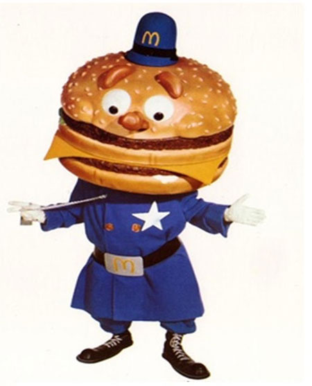 Officer Big Mac is one of the McDonald's characters you have never heard of.