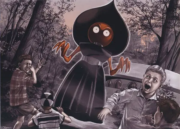 The Flatwoods Monster is one of the mythological creatures that defy description.