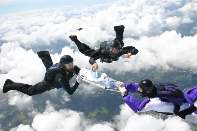 Unusual Sports? Yep, extreme ironing is one.