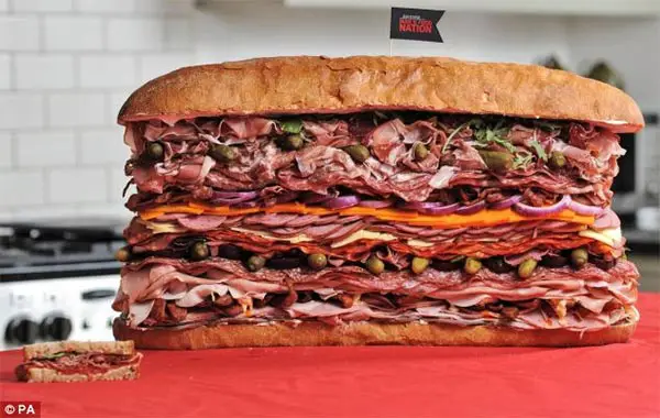The Meatwich is part of the silly sandwiches of the world club