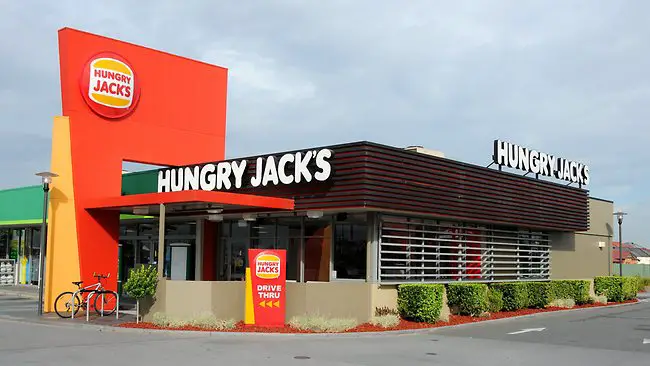 Hungry Jacks is part of the strange facts about Burger King