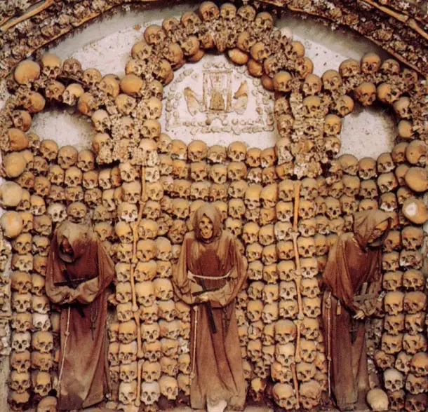The Capuchin Crypt in Italy is one of the most eerie places made of bones.