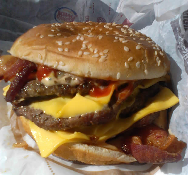 The suicide burger is part of the strange facts about Burger King