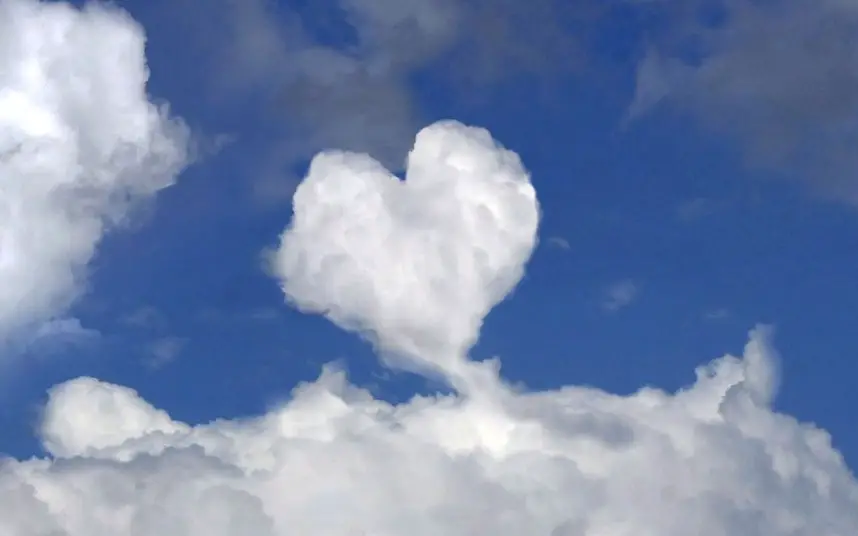Love heart is part of the Clouds That Look Like Things