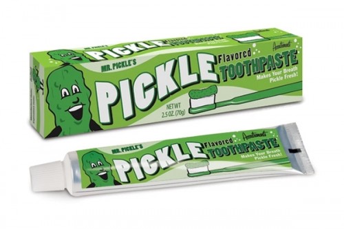 An example of odd toothpaste flavours