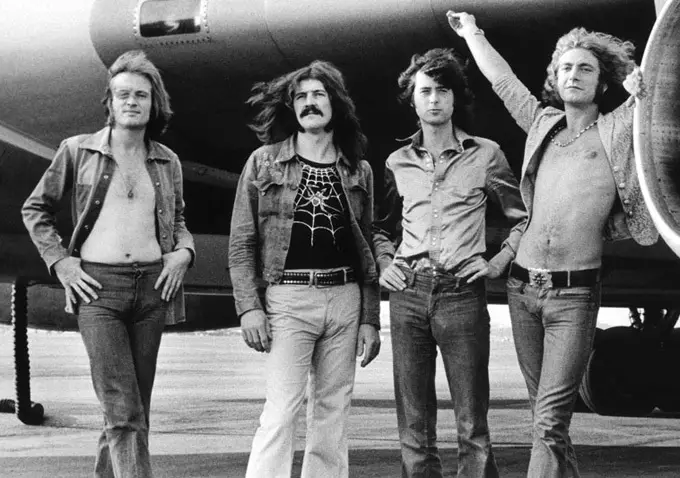 Led Zeppelin are part of some hilarious celebrity rumours. 