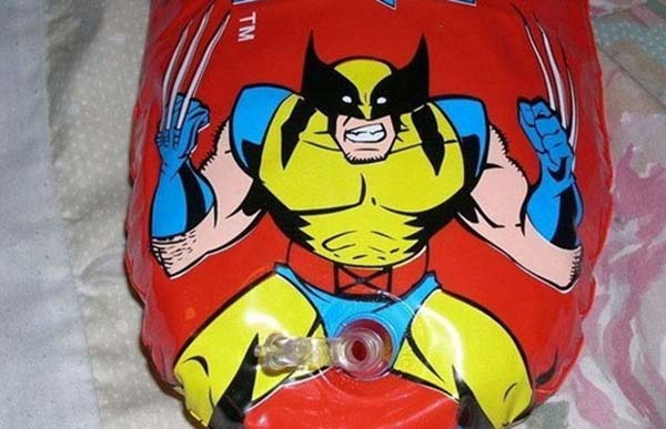 Blow up Wolverine punching bag - 10 Creepiest Toys Ever Created