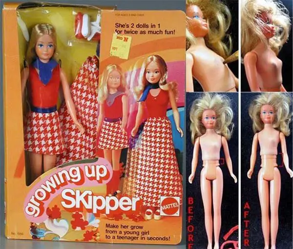 Growing Up Skipper Doll - 10 Creepiest Toys Ever Created