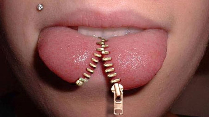 Girl with zip tongue - 10 Most Insane Body Modifications You Just Have To See