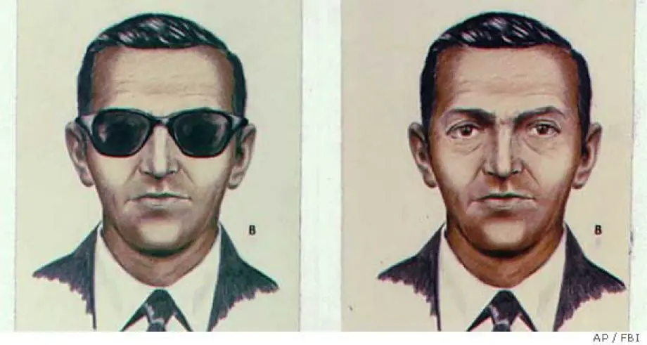 D.B. Cooper - 10 Famous People That Mysteriously Vanished