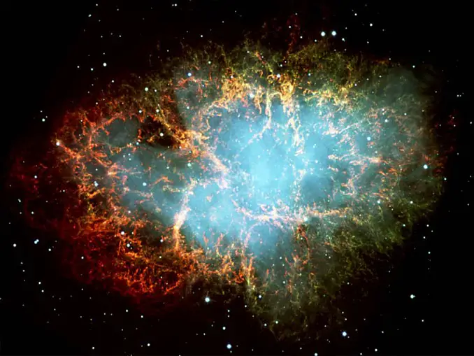 The Crab nebula - 10 Mysterious Photos Taken In Space