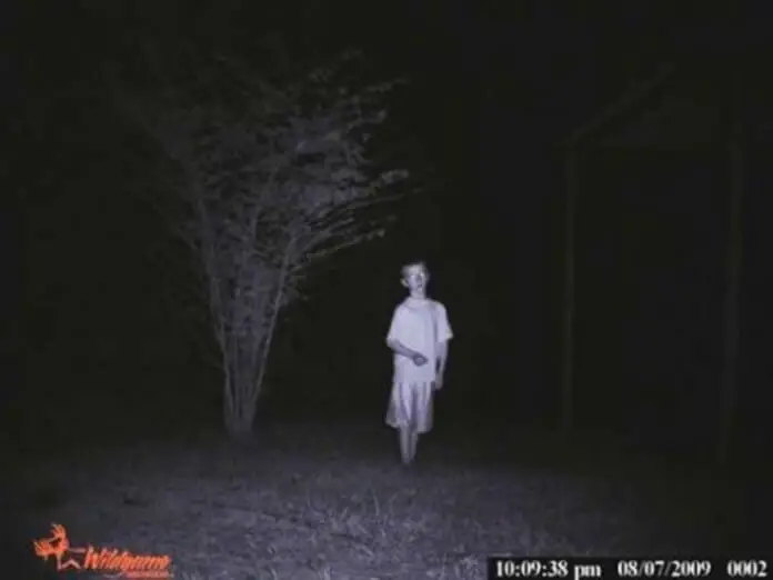 Creepy trail cam pictures