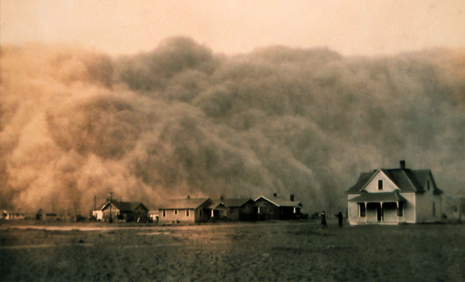 The Black Sunday dust storm - 20 Shocking Weather Facts You Probably Don't Know