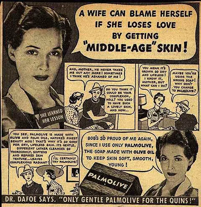 Sexist Palmolive advertisement - 10 Shocking Vintage Ads You Have To See To Believe