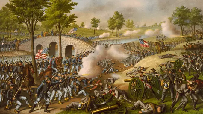 The Battle of Antietam resulted in a reportedly haunted battlefield.