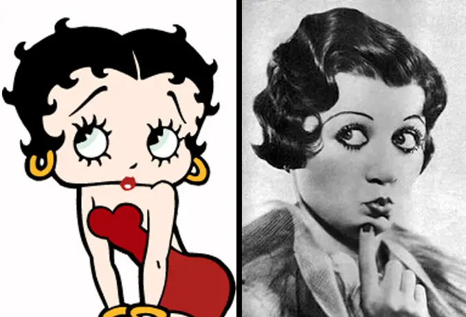 Betty Boop and Helen Kane.