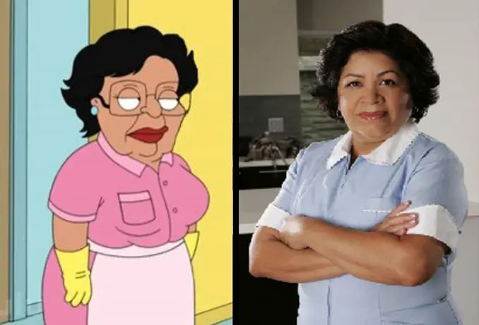 Consuela the maid and Zoila the maid.