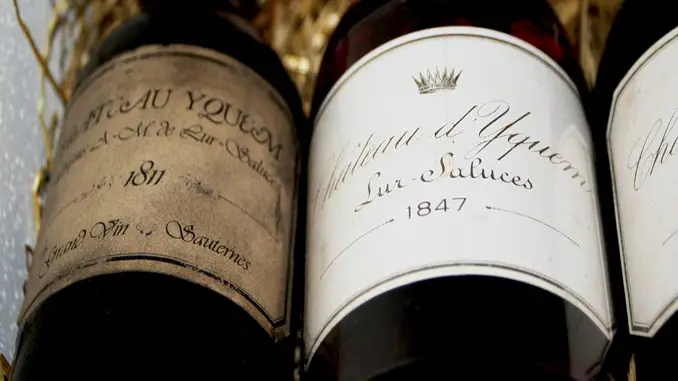 This wine is one of the most expensive in the world.