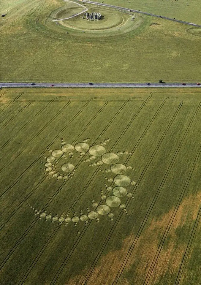 Baffling crop circles have authorities stunned.